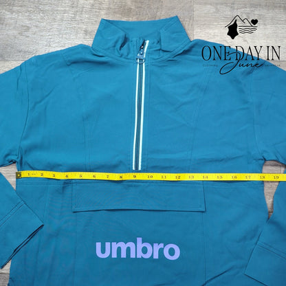 Umbro Half Zip Pull Over Soccer Jacket Size M (10/12)