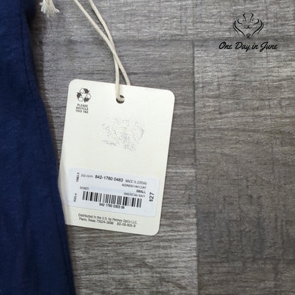 St. John's Bay Linen Tank Top Size S