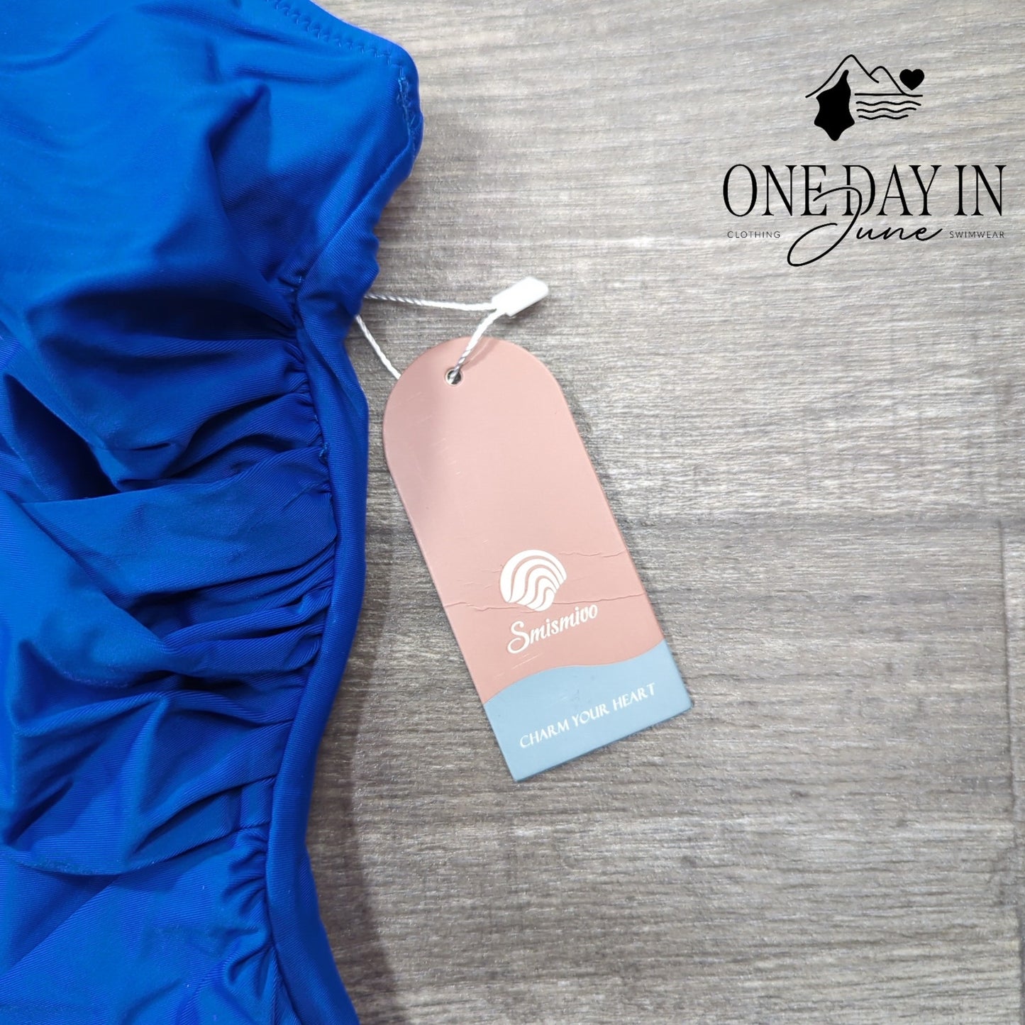 Smismivo Cross Front One Piece Swimsuit Size L