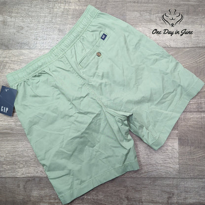 Gap Flat Front Drawstring Shorts Size S