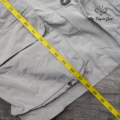 Orvis Zip Front Windbreaker Jacket Size L