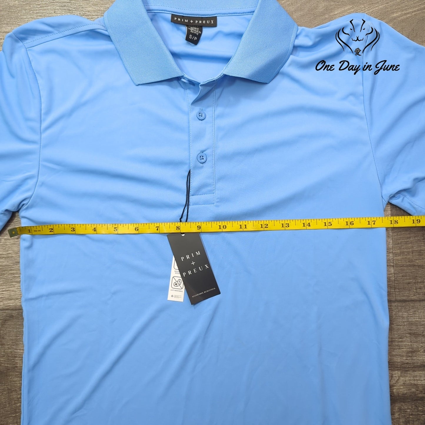 Prim + Preux Polo Shirt Size S