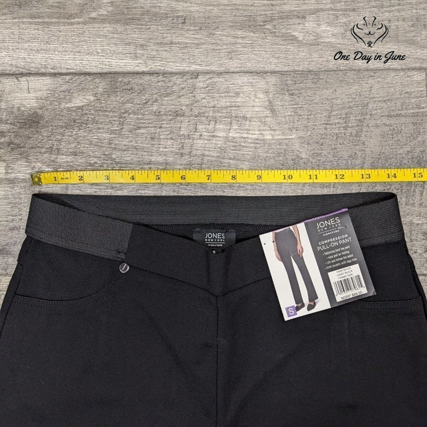 Jones New York Compression Pull On Pants Size S