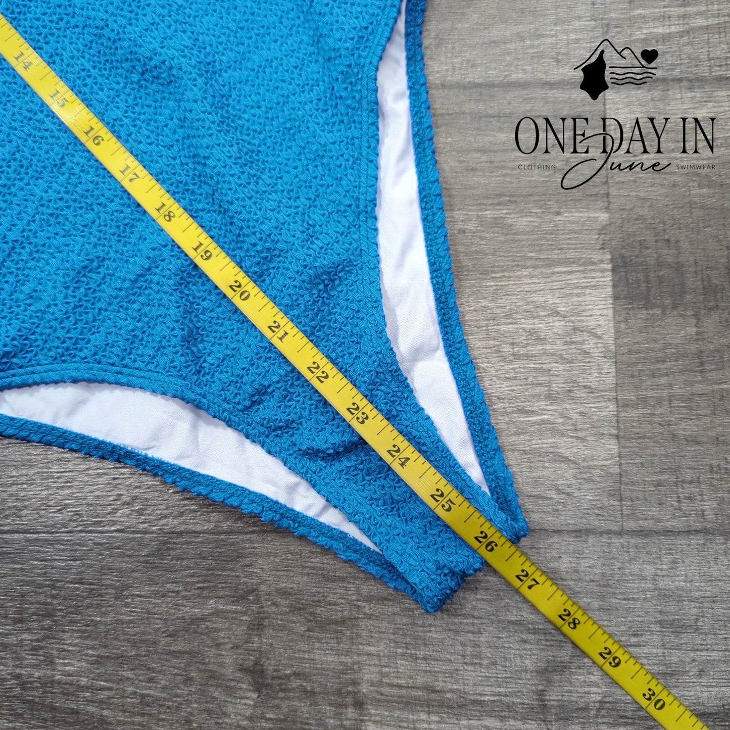 CharmLeaks Smocked One Piece Swimsuit Size S