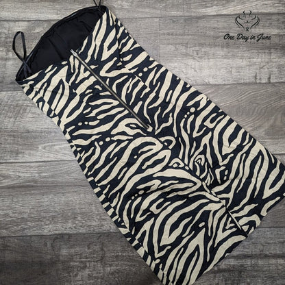 The Limited Strapless Zebra Print Lined Mini Dress Size 2
