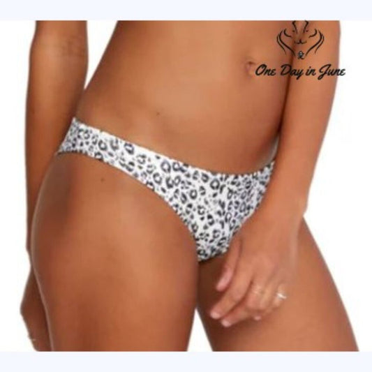 RVCA Animal Instincts Cheeky Bikini Bottom Size L