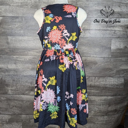 Kidsform Sleeveless Floral Mini Dress Size XL