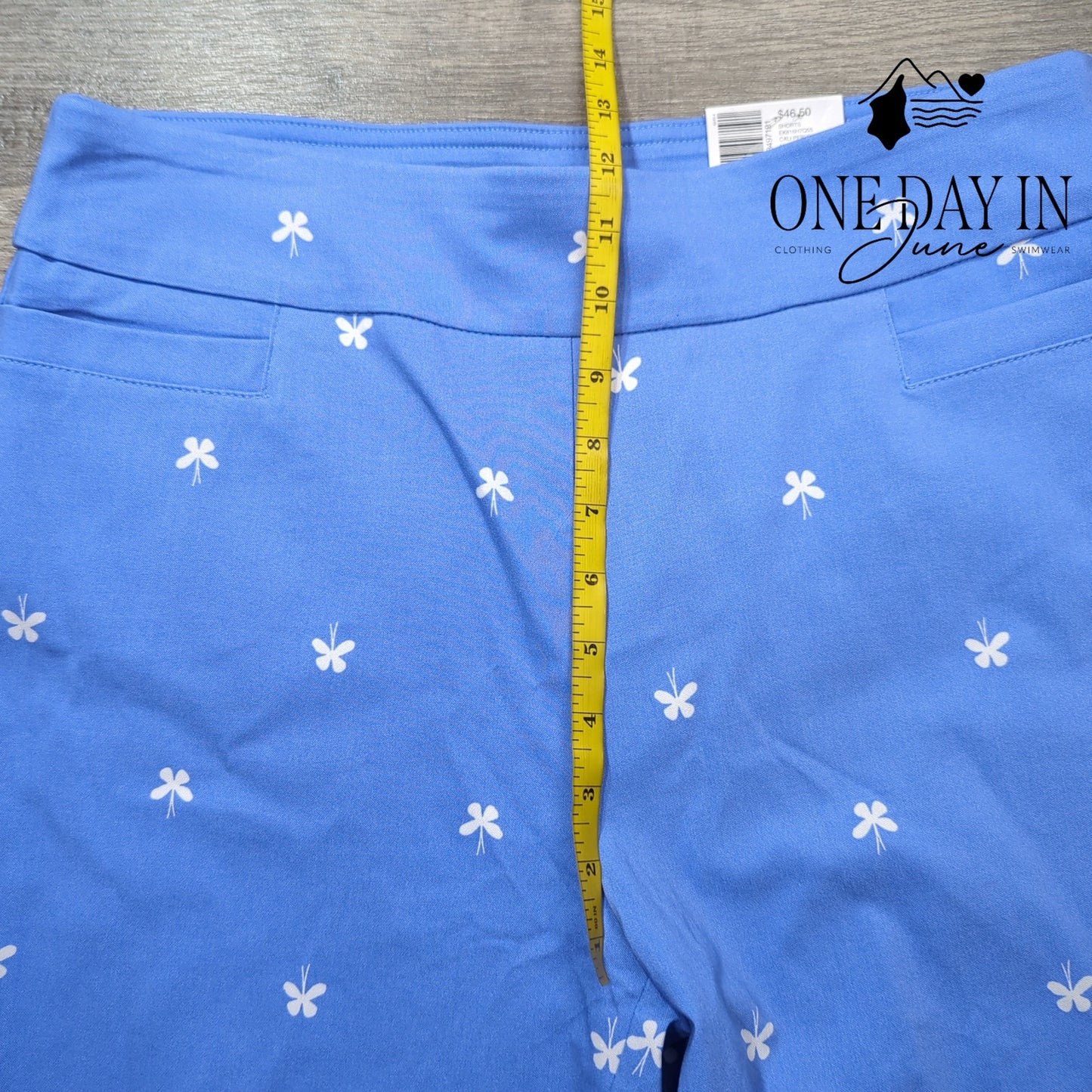 Kim Rogers Tummy Control Bermuda Shorts Size 12