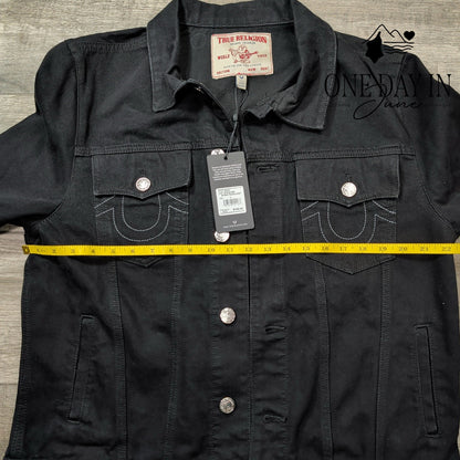 True Religion Denim Trucker Jacket Size L