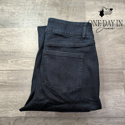 Lane Bryant Tighter Tummy High Rise Straight Jeans Dark Wash NWT Size 14
