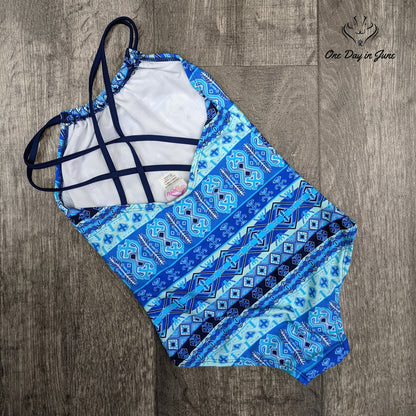 Kanu Surf Jasmine Halter One Piece Size 7