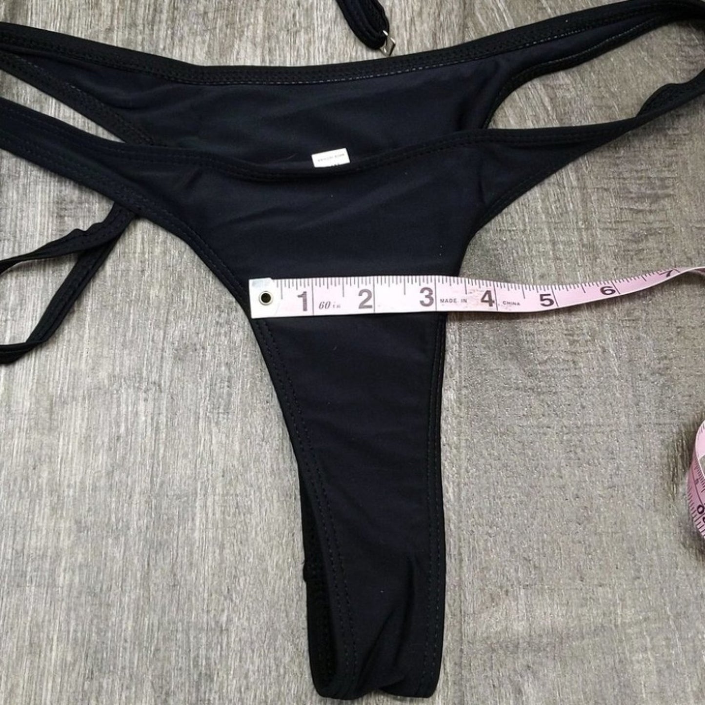 Xxtaxn Crop Top Cutout Bikini Swimsuit Size XL