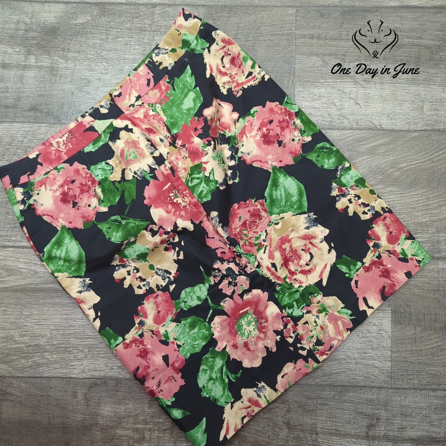 Talbots Petite Floral Skirt Size 10P
