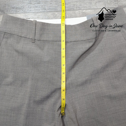 Ann Taylor Signature Fit Wool Wide Leg Pants Size 8