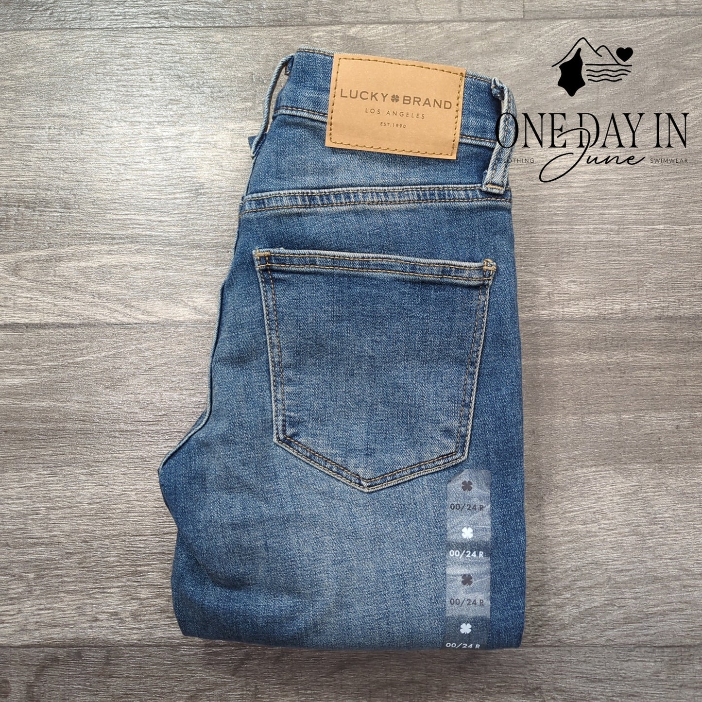 Lucky Brand Ava Mid Rise Super Skinny Jeans Size 00