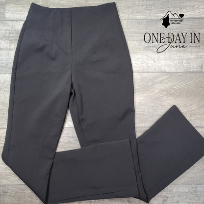 Zara High Waist Straight Leg Pants Size XS