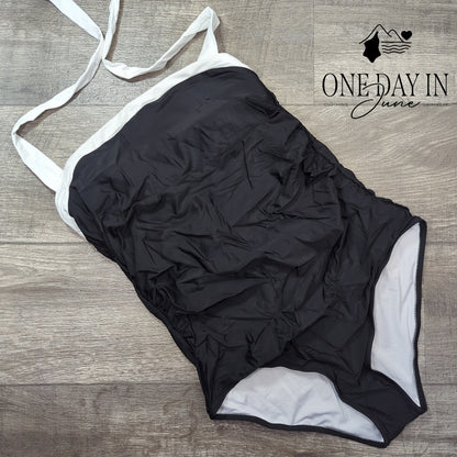 CharmLeaks Halter One Piece Swimsuit Size XL