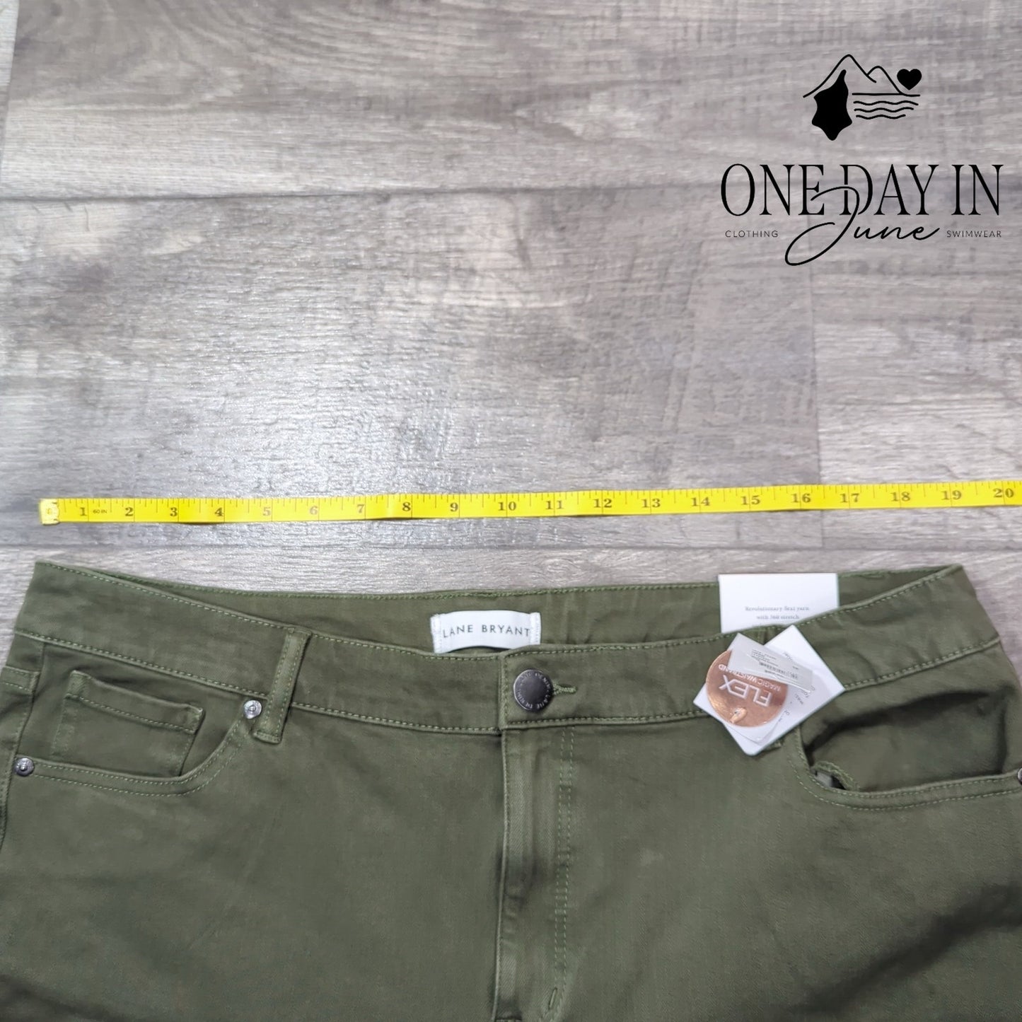 Lane Bryant High Rise Ultimate Stretch Skinny Jeans Size 18