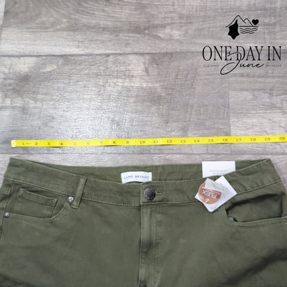 Lane Bryant High Rise Ultimate Stretch Skinny Jeans Size 18