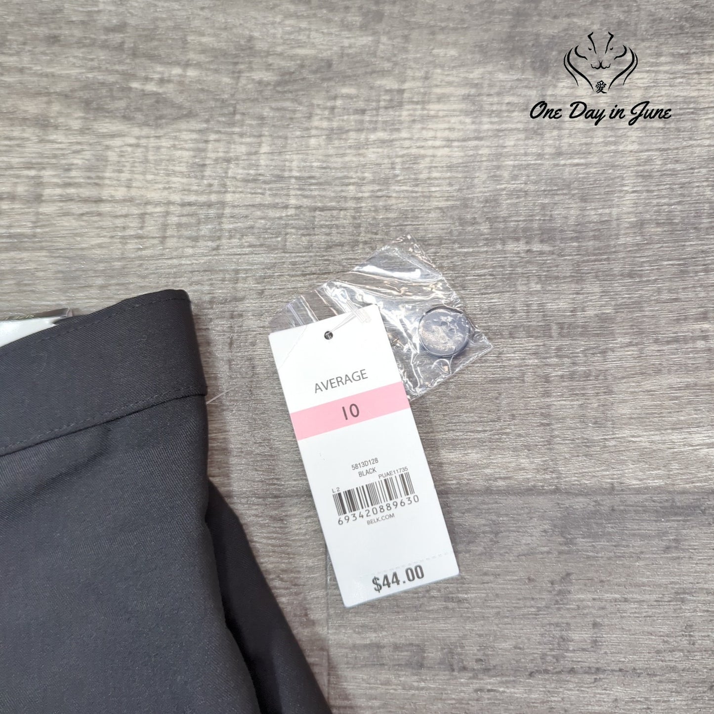 Kim Rogers Comfort Waist Straight Leg Pants Size 10