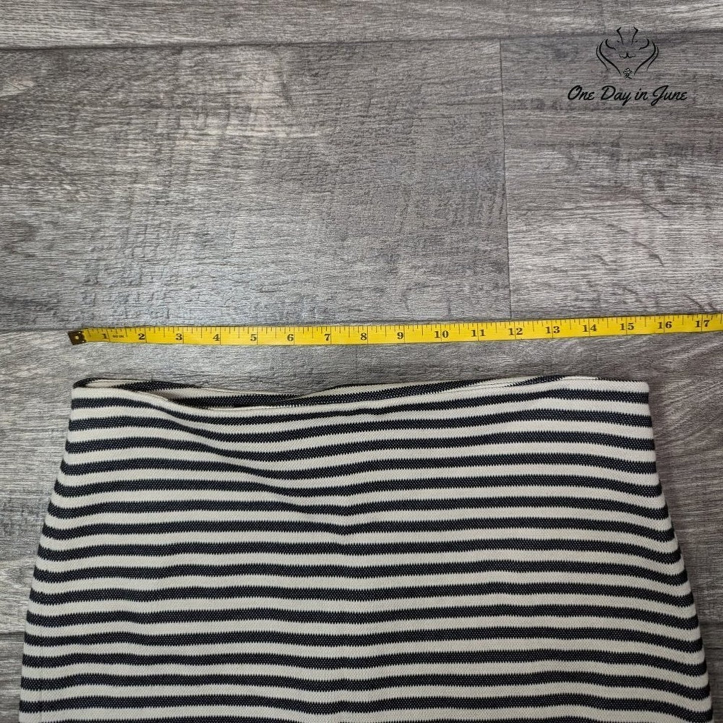 Talbots Petite Striped Skirt Size 6P