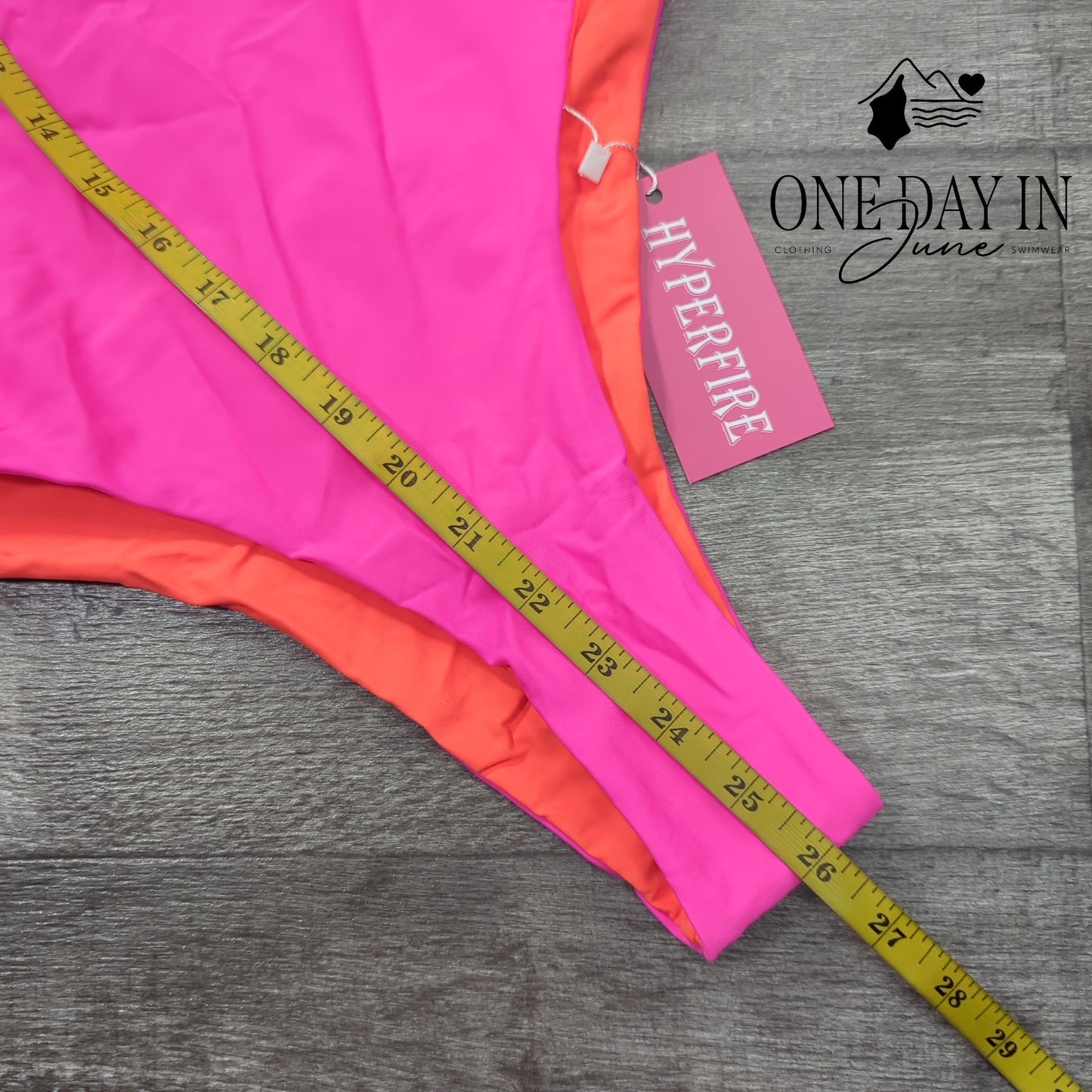 Hyperfire Cutout One Piece Swimsuit Size M