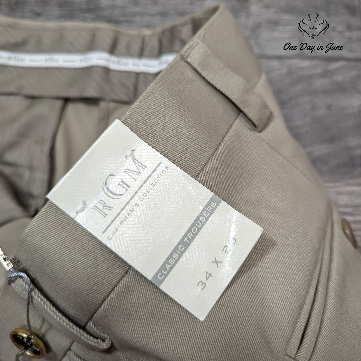 RGM Classic Trouser Pants Size 34X29