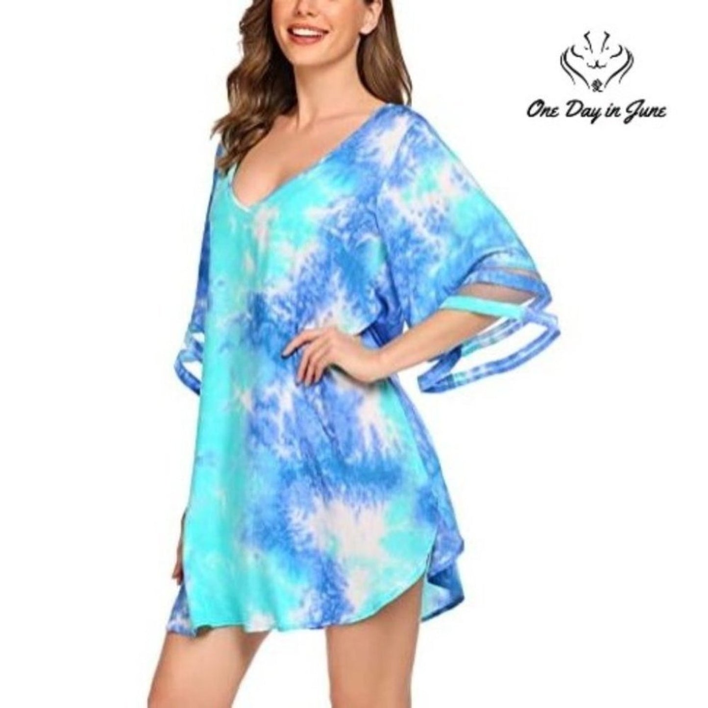 Ekouaer Casual Loose Pullover Coverup Size XL