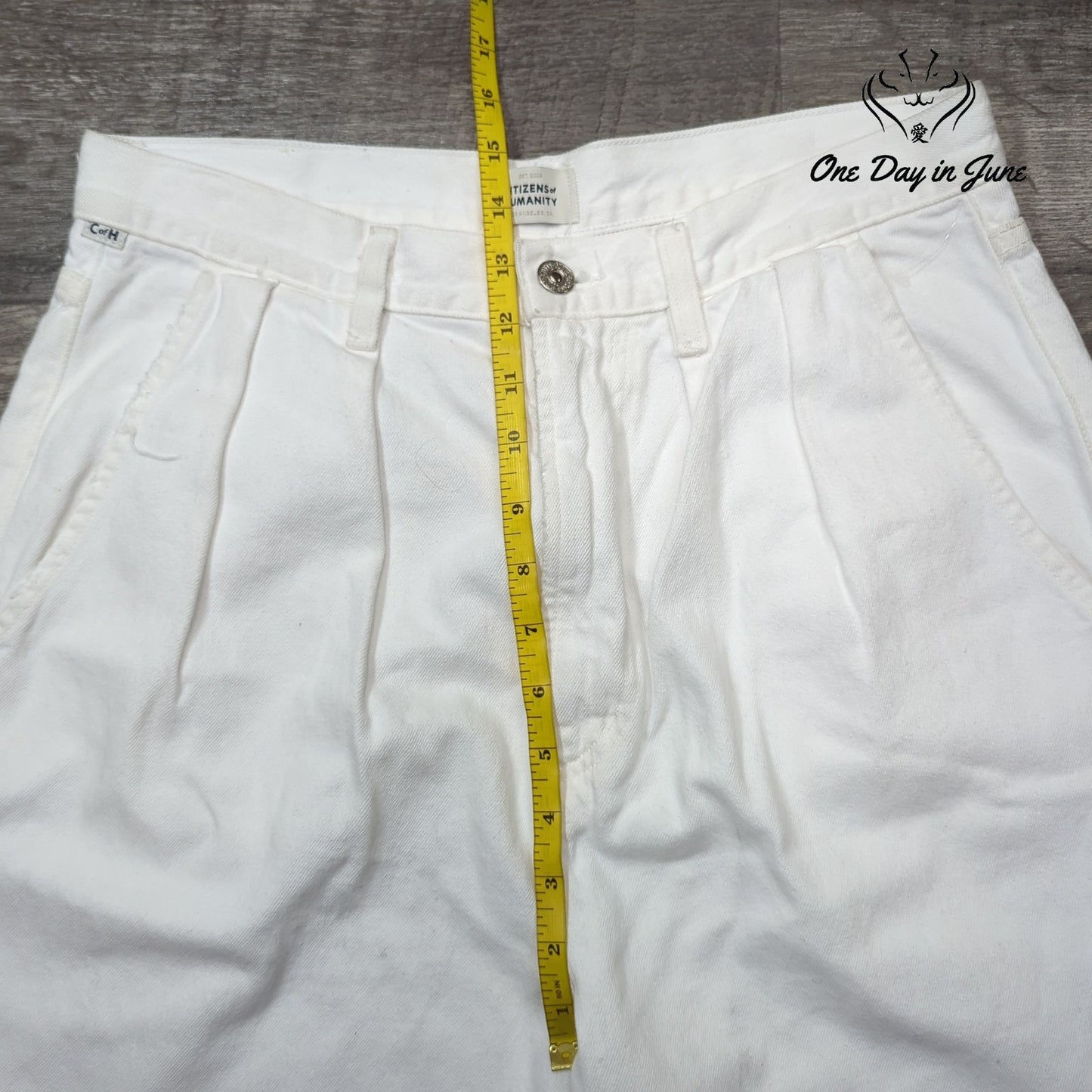 Citizens of Humanity High Waist Wide Leg Jeans Size 28