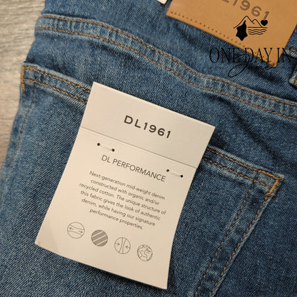 DL1961 Nick Slim Jeans Seaside Blue Stretch Denim NWT $198 Size 30X34