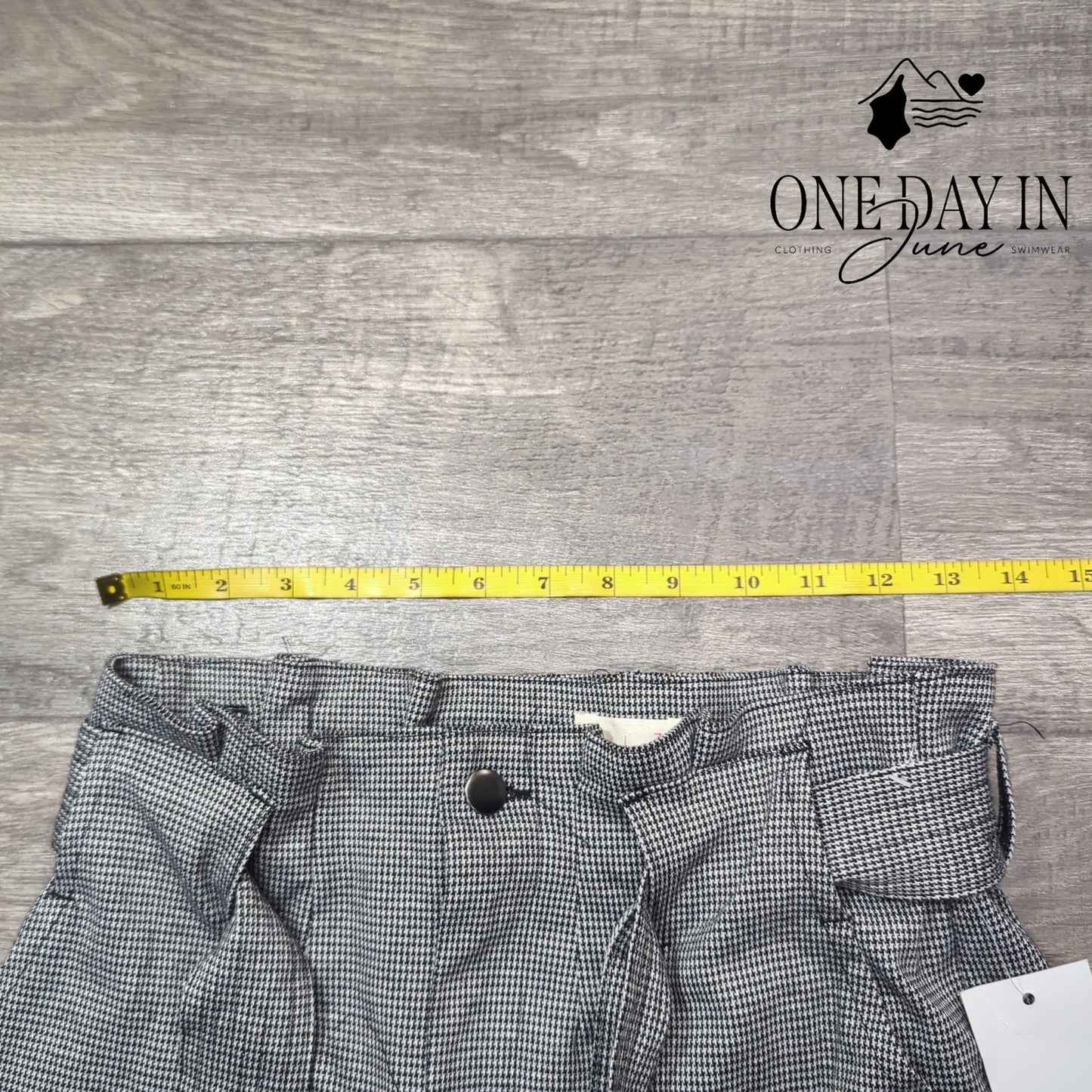 SO Juniors High Waist Belted Pants Size 7