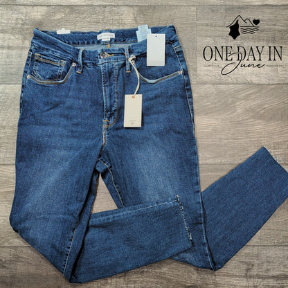 Good American Good Legs Crop Jeans Size 14 (32)