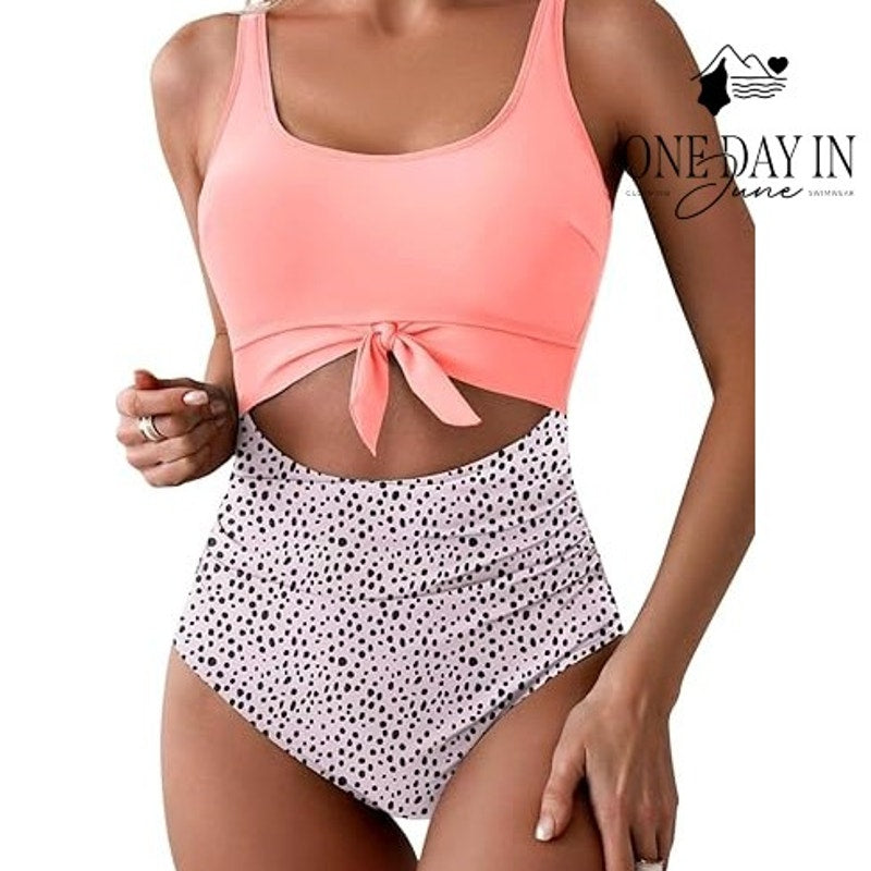 Eomenie Cut Out One Piece Swimsuit Size XL