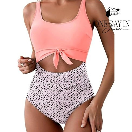 Eomenie Cut Out One Piece Swimsuit Size XL
