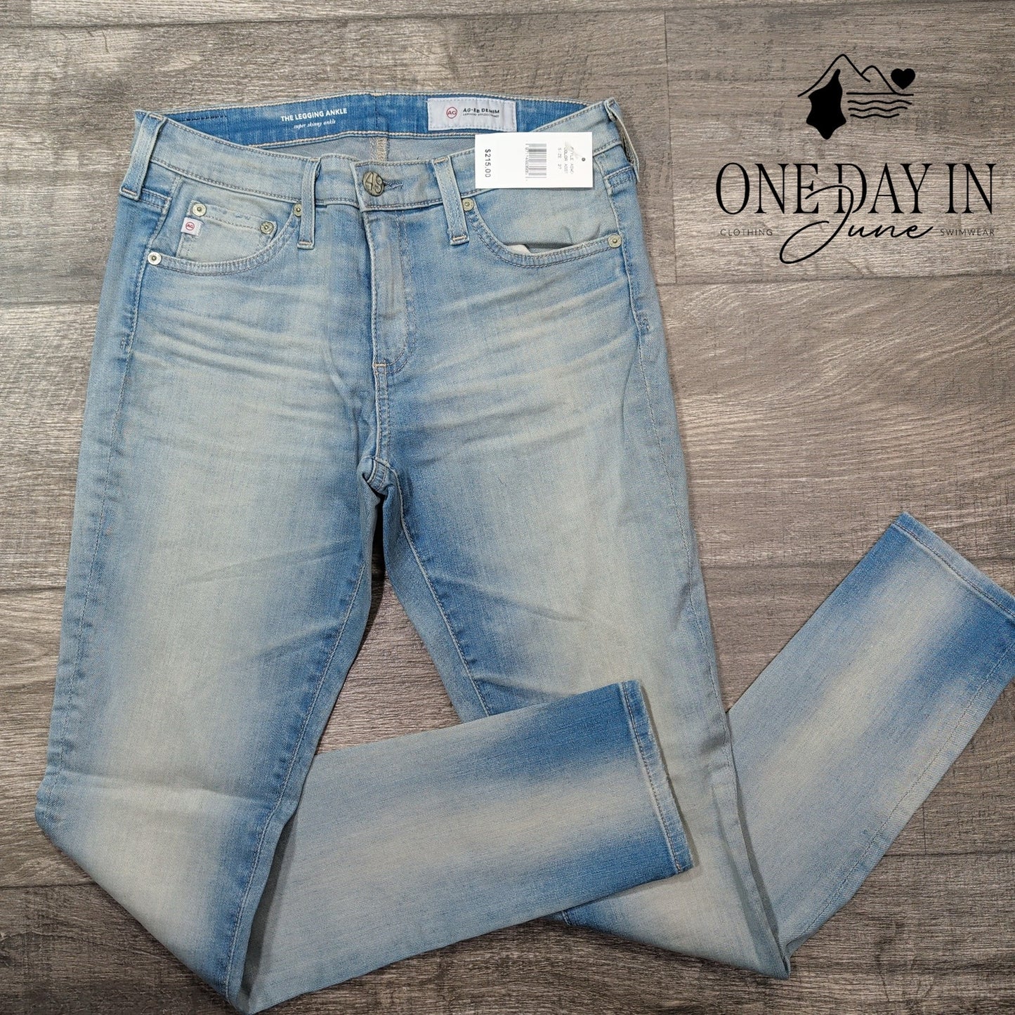 AG Adriano Goldschmied The Legging Ankle Jeans Size 4 (27)