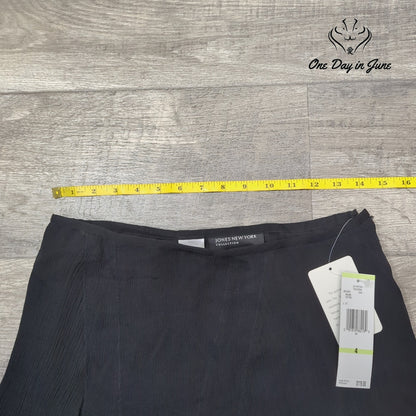 Jones New York Silk Midi Skirt Size 4