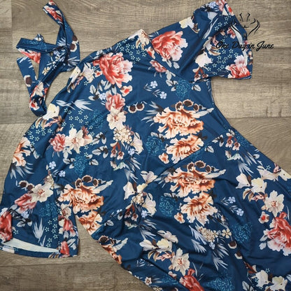 Sheilay Plus Size Short Sleeve Dress Size 3X