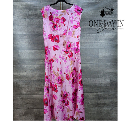 Talbots Floral Midi Dress Size 12