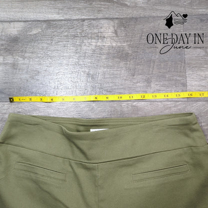 Wonderly Twill Crop Pants Size 12