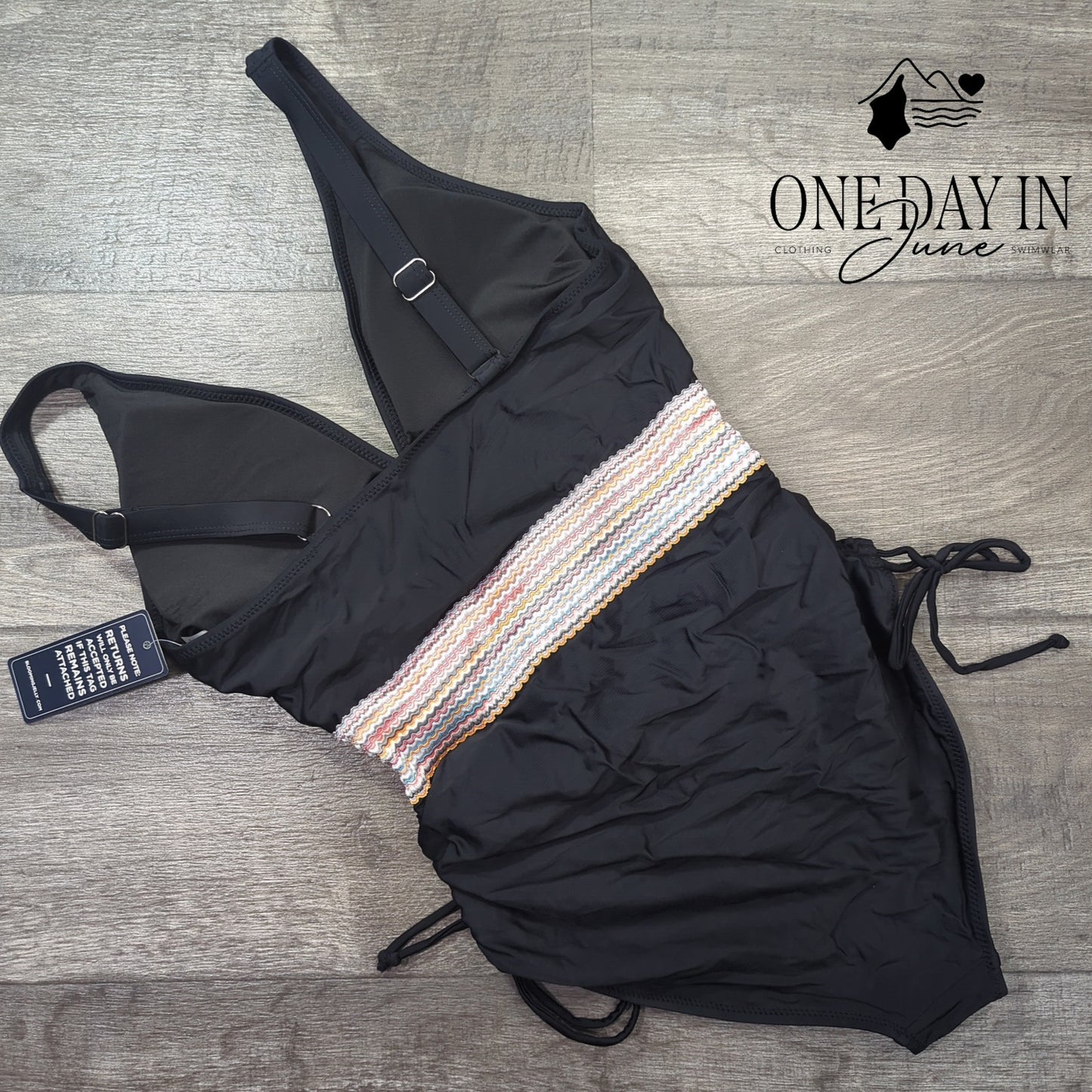 Blooming Jelly Tummy Control One Piece Swimsuit Size M