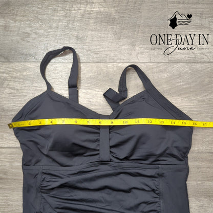 Tempt Me Tummy Control One Piece Swimsuit Size L