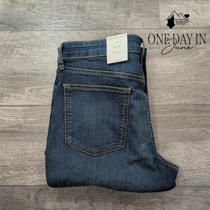Calvin Klein Jeans Mens Slim Fit Aveon Blue Stretch Denim NWT $99 Size 34X32