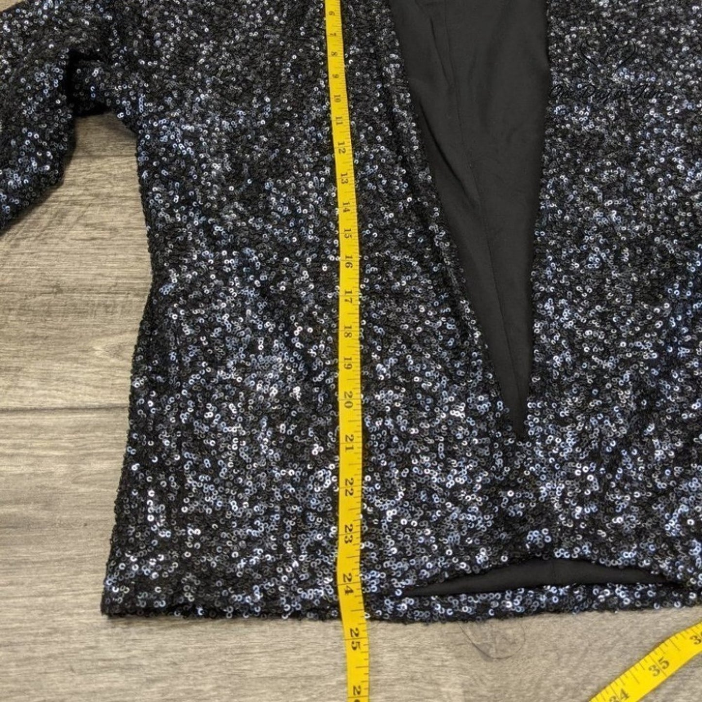 Gap Loose Long Sleeve Sequin Blazer Size XS