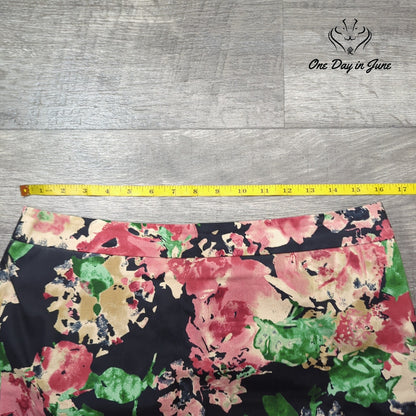 Talbots Petite Floral Skirt Size 10P