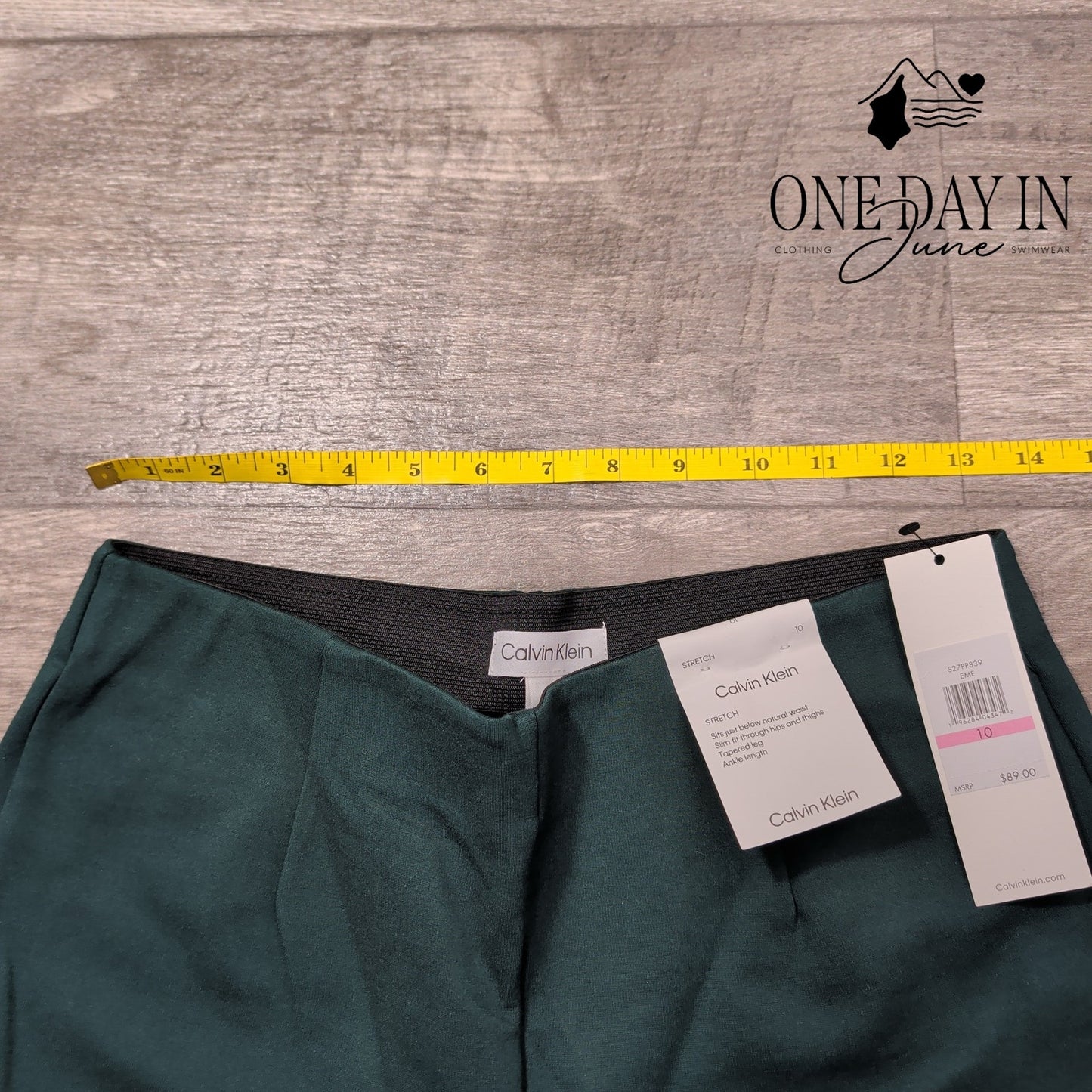 Calvin Klein Tapered Leg Pants Size 10