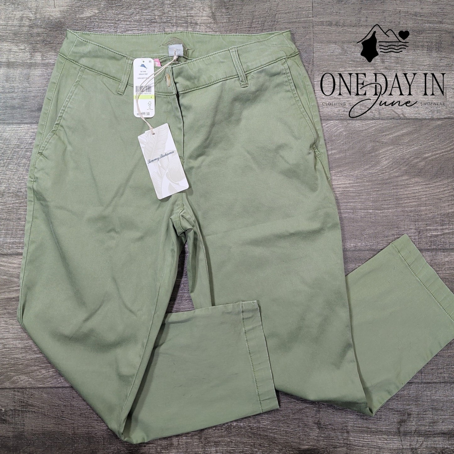 Tommy Bahama Boracay Crop Pants Size 4