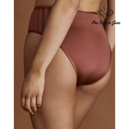 Bcbgmaxazria Behind The Seams High Waist Bikini Bottom Size 6