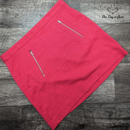 Gap Zip Pocket Mini Skirt Size 10