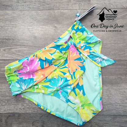 Bleu Rod Beattie Floral Bikini Bottom Size 8
