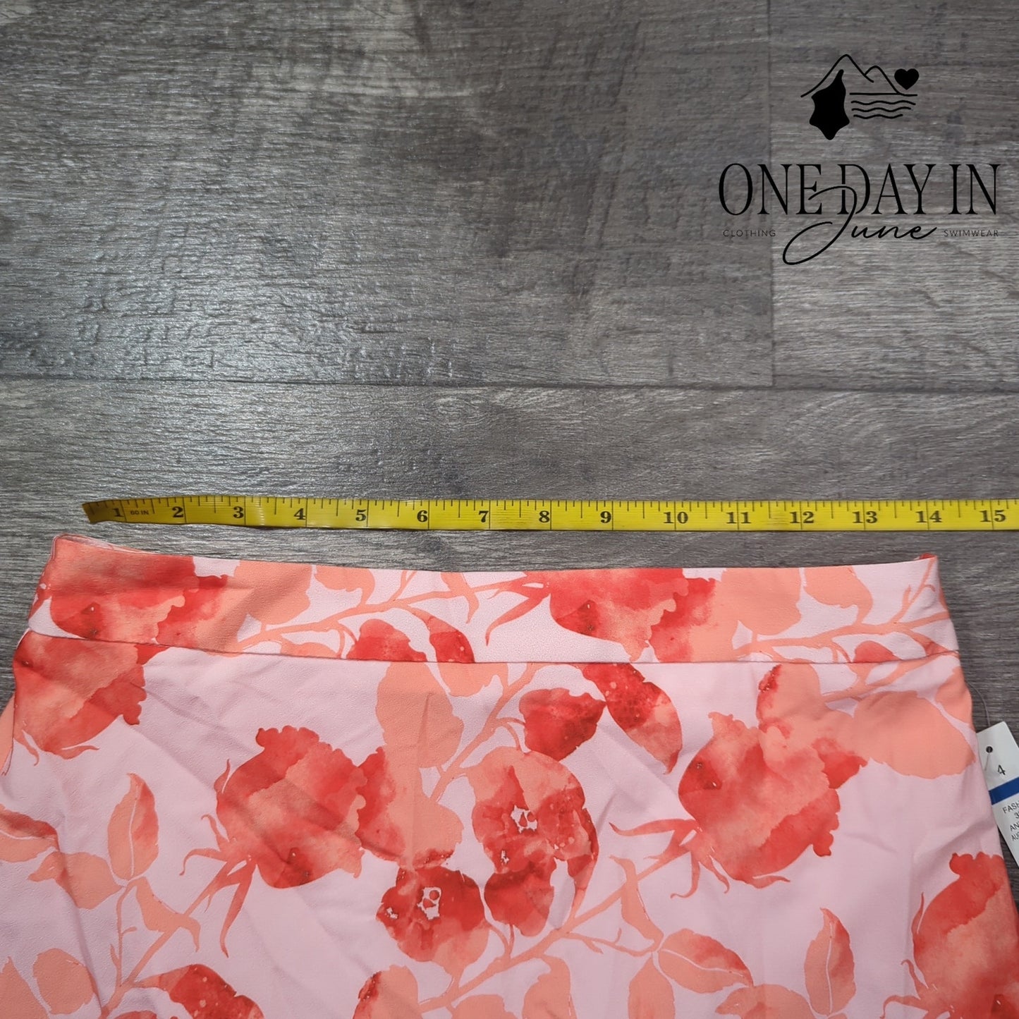 The Limited Floral Layered Midi Skirt Size 4